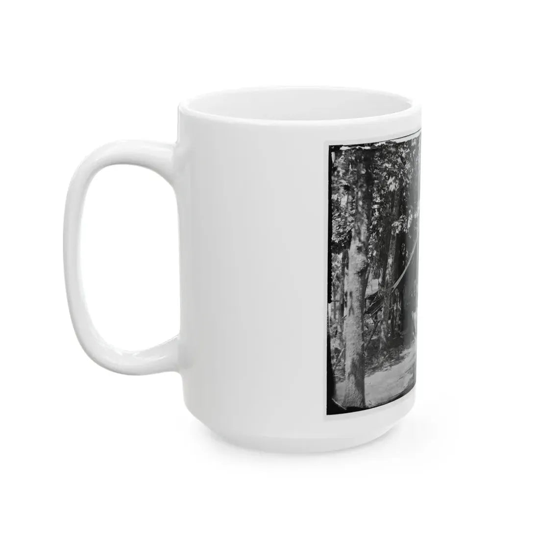 Washington, District Of Columbia (Vicinity). Headquarters Of Gen. Gershom Mott (U.S. Civil War) White Coffee Mug - Go Mug Yourself