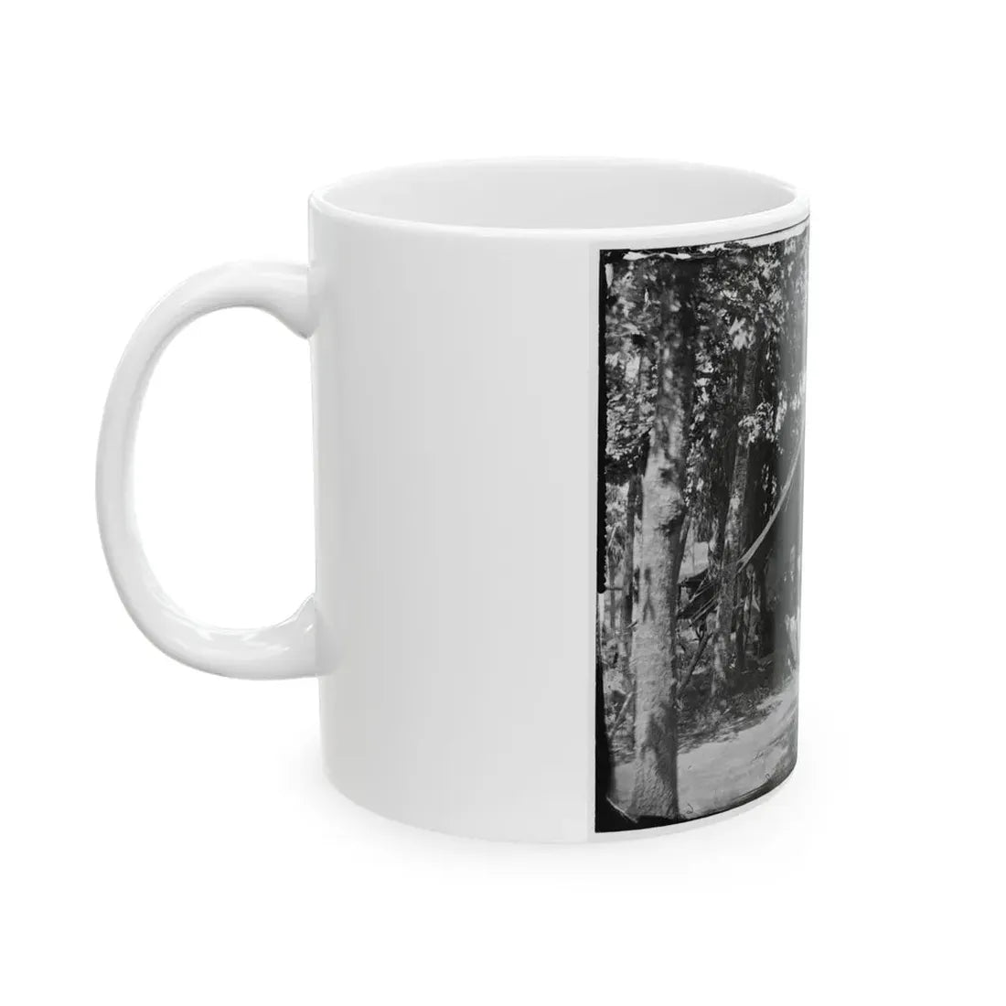 Washington, District Of Columbia (Vicinity). Headquarters Of Gen. Gershom Mott (U.S. Civil War) White Coffee Mug - Go Mug Yourself