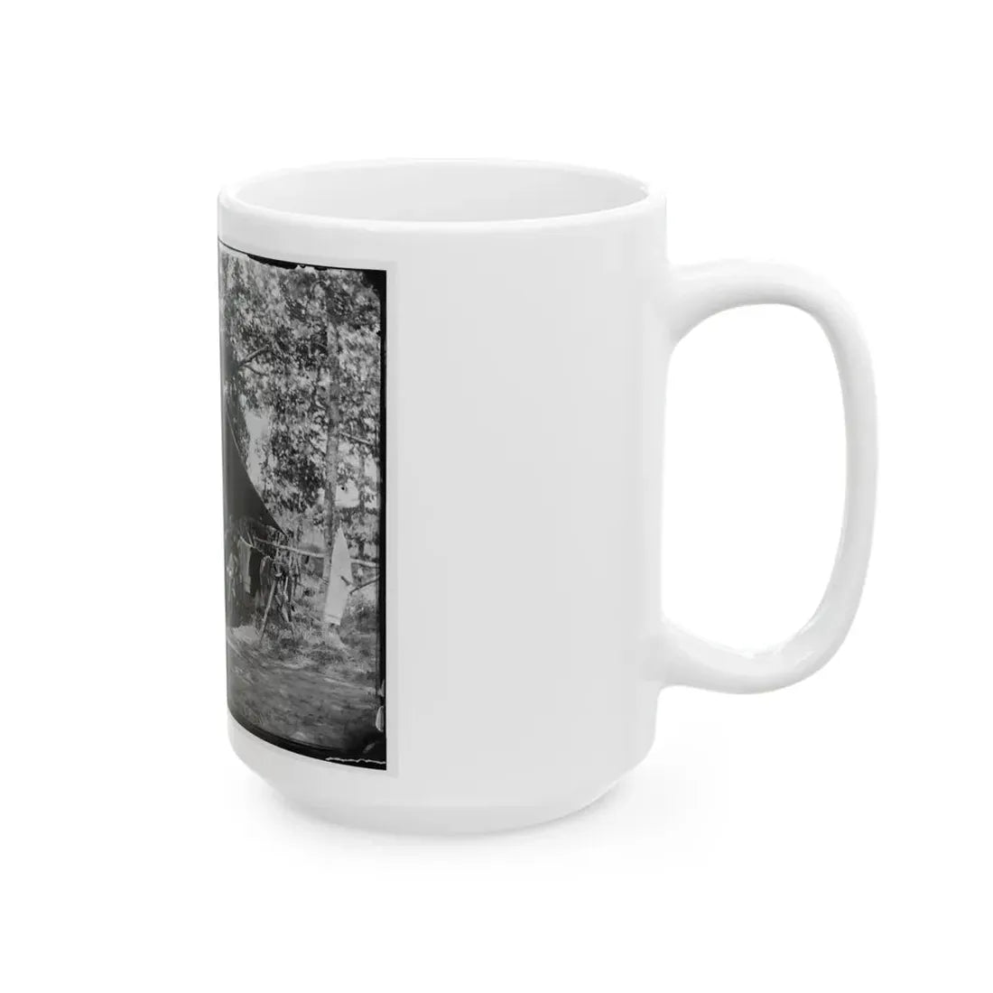 Washington, District Of Columbia (Vicinity). Headquarters Of Gen. Gershom Mott (U.S. Civil War) White Coffee Mug - Go Mug Yourself