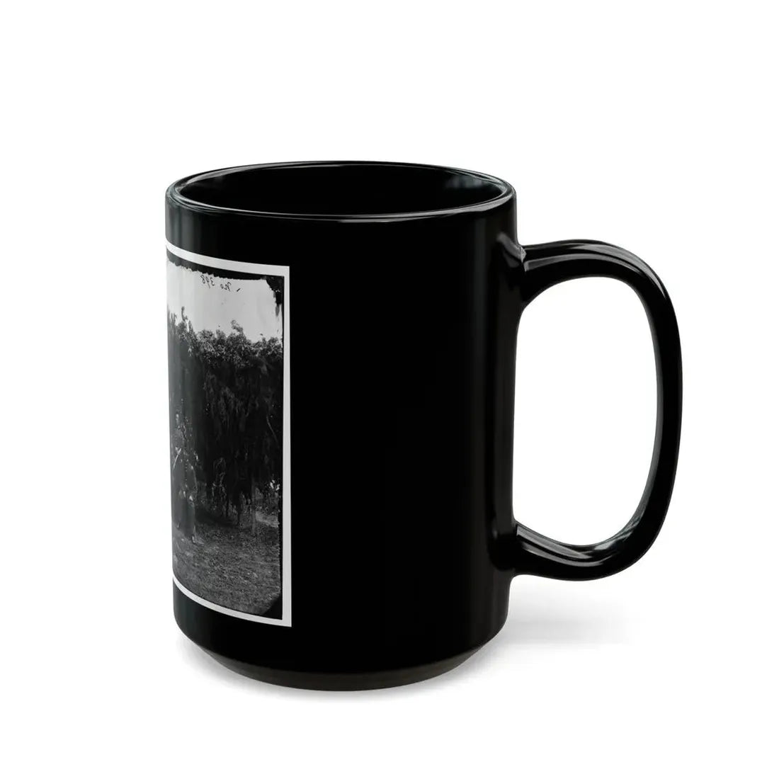Washington, District Of Columbia (Vicinity). Officers Of 3d U.S. Infantry (U.S. Civil War) Black Coffee Mug - Go Mug Yourself