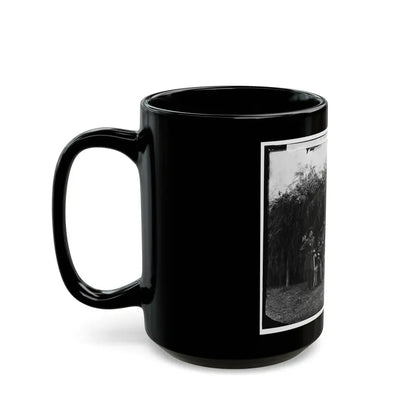 Washington, District Of Columbia (Vicinity). Officers Of 3d U.S. Infantry (U.S. Civil War) Black Coffee Mug - Go Mug Yourself