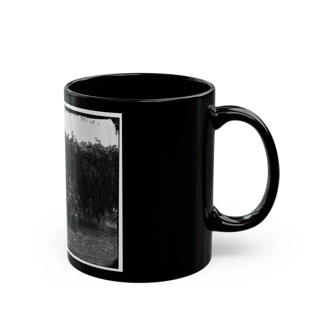 Washington, District Of Columbia (Vicinity). Officers Of 3d U.S. Infantry (U.S. Civil War) Black Coffee Mug - Go Mug Yourself