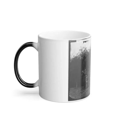 Washington, District of Columbia (Vicinity). Officers of 3D U.S. Infantry (U.S. Civil War) Color Changing Coffee Mug 11oz - Go Mug Yourself