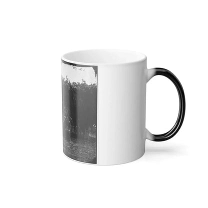 Washington, District of Columbia (Vicinity). Officers of 3D U.S. Infantry (U.S. Civil War) Color Changing Coffee Mug 11oz - Go Mug Yourself