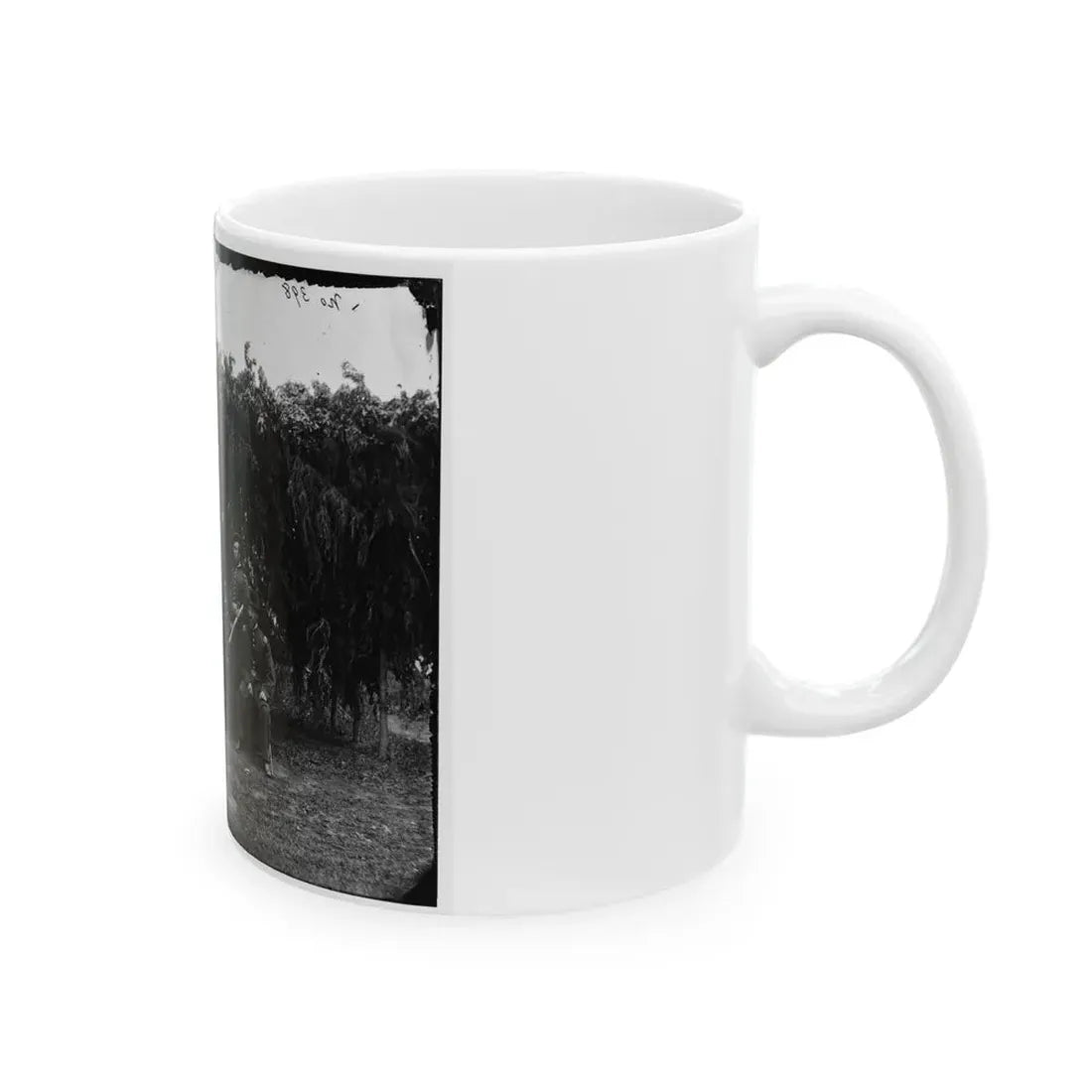 Washington, District Of Columbia (Vicinity). Officers Of 3d U.S. Infantry (U.S. Civil War) White Coffee Mug - Go Mug Yourself