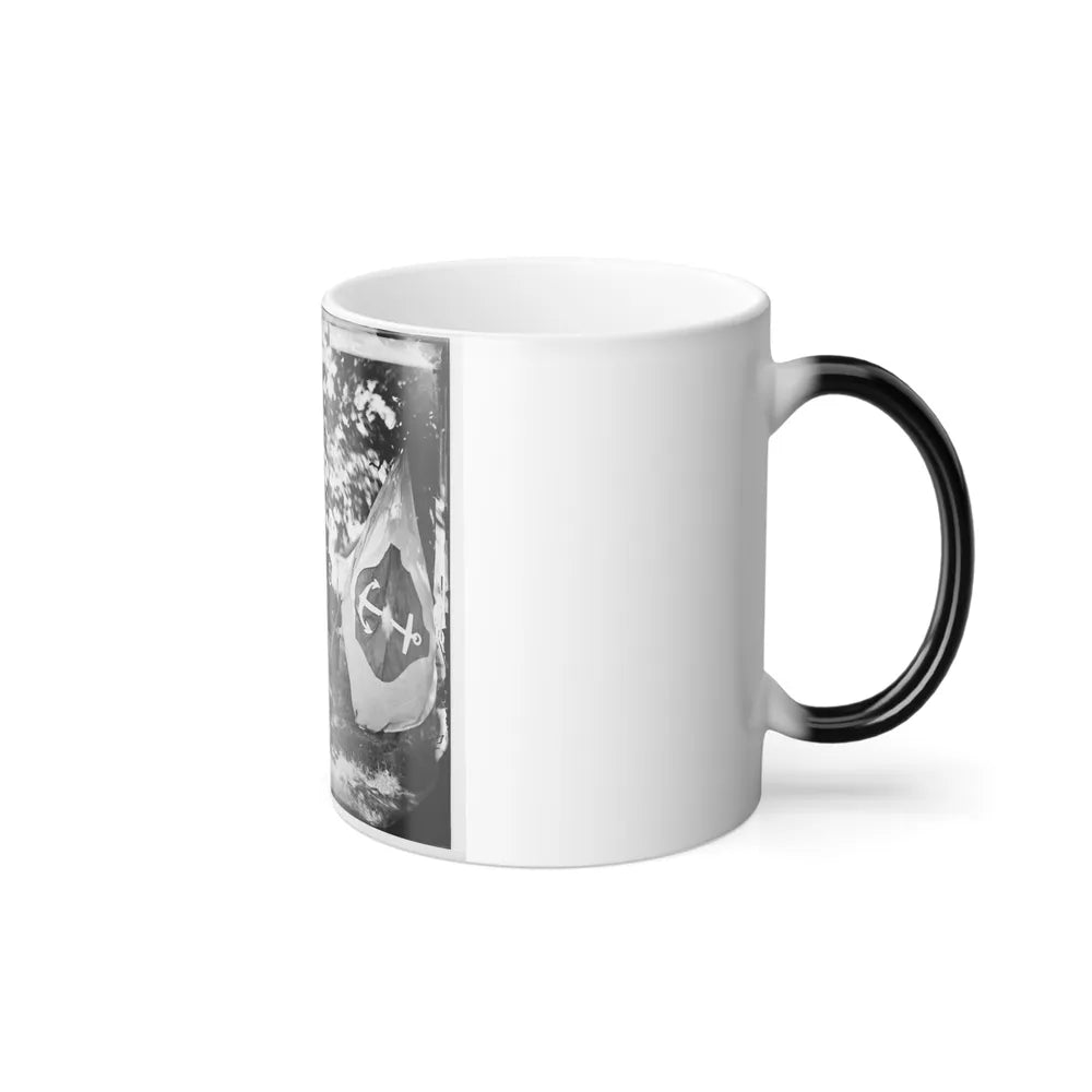 Washington, District of Columbia (Vicinity). Gen. William F. Bartlett and Staff (U.S. Civil War) Color Changing Coffee Mug 11oz-Go Mug Yourself