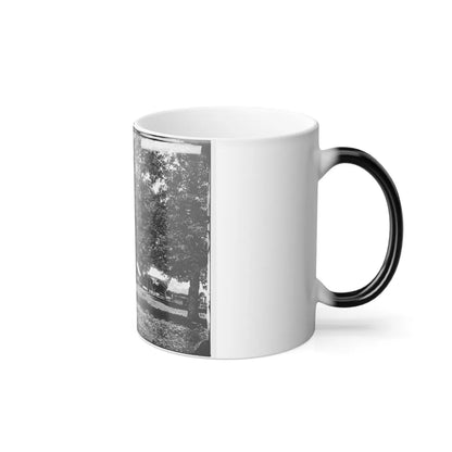 Washington, District of Columbia (Vicinity). Gen. William F. Bartlett's Headquarters (U.S. Civil War) Color Changing Coffee Mug 11oz-Go Mug Yourself