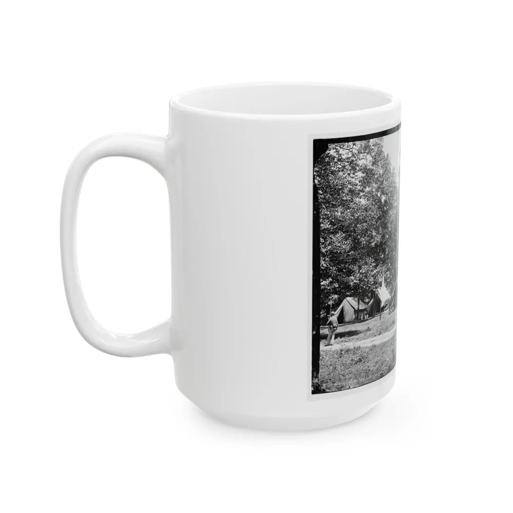 Washington, District Of Columbia (Vicinity). Gen. William F. Bartlett's Headquarters (U.S. Civil War) White Coffee Mug-Go Mug Yourself