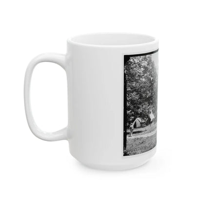 Washington, District Of Columbia (Vicinity). Gen. William F. Bartlett's Headquarters (U.S. Civil War) White Coffee Mug-Go Mug Yourself