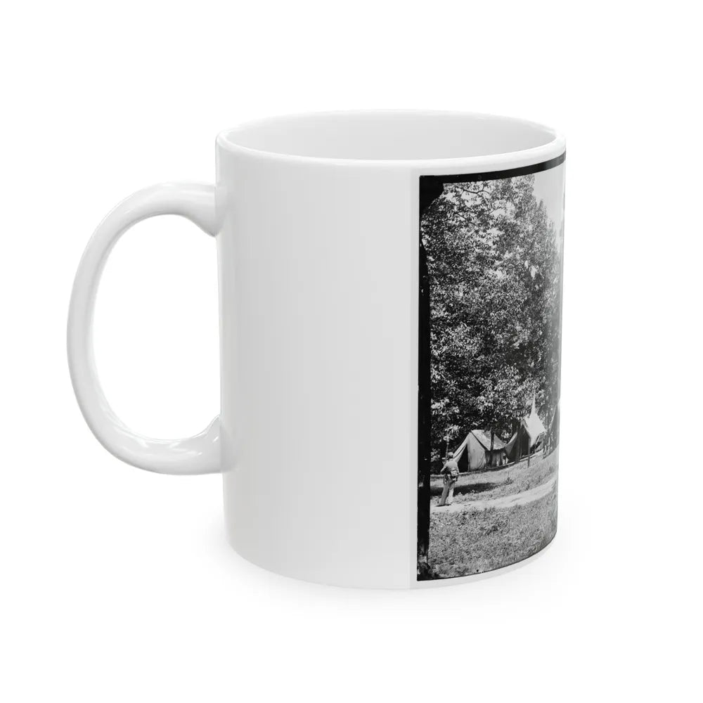 Washington, District Of Columbia (Vicinity). Gen. William F. Bartlett's Headquarters (U.S. Civil War) White Coffee Mug-Go Mug Yourself