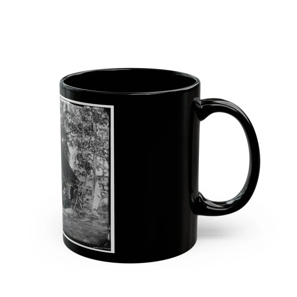 Washington, District Of Columbia (Vicinity). Headquarters Of Gen. Gershom Mott (U.S. Civil War) Black Coffee Mug-Go Mug Yourself