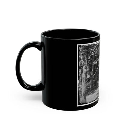 Washington, District Of Columbia (Vicinity). Headquarters Of Gen. Gershom Mott (U.S. Civil War) Black Coffee Mug-Go Mug Yourself