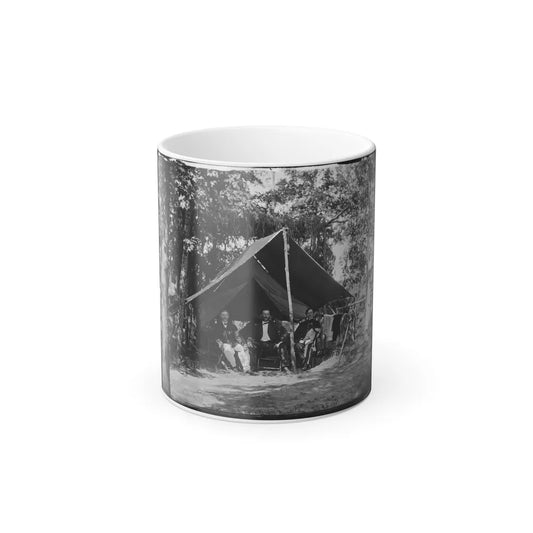 Washington, District of Columbia (Vicinity). Headquarters of Gen. Gershom Mott (U.S. Civil War) Color Changing Coffee Mug 11oz-11oz-Go Mug Yourself
