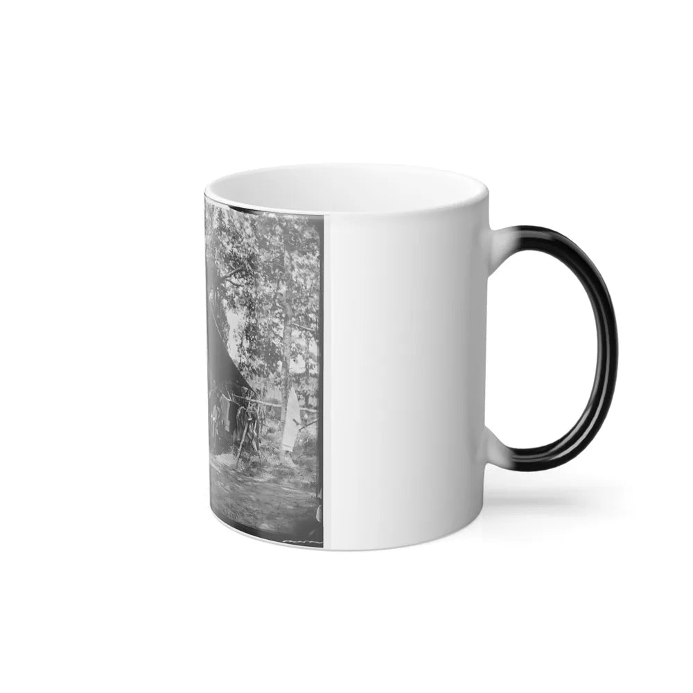 Washington, District of Columbia (Vicinity). Headquarters of Gen. Gershom Mott (U.S. Civil War) Color Changing Coffee Mug 11oz-Go Mug Yourself