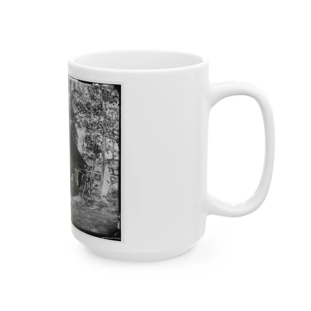 Washington, District Of Columbia (Vicinity). Headquarters Of Gen. Gershom Mott (U.S. Civil War) White Coffee Mug-Go Mug Yourself