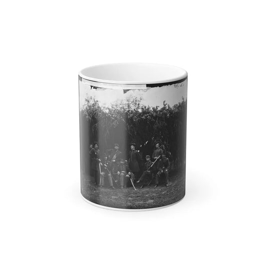 Washington, District of Columbia (Vicinity). Officers of 3D U.S. Infantry (U.S. Civil War) Color Changing Coffee Mug 11oz-11oz-Go Mug Yourself