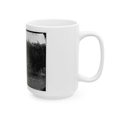 Washington, District Of Columbia (Vicinity). Officers Of 3d U.S. Infantry (U.S. Civil War) White Coffee Mug-Go Mug Yourself