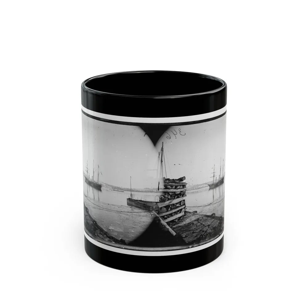 Washington, District Of Columbia. Brazilian Steamer (U.S. Civil War) Black Coffee Mug-11oz-Go Mug Yourself