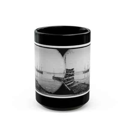 Washington, District Of Columbia. Brazilian Steamer (U.S. Civil War) Black Coffee Mug-15oz-Go Mug Yourself