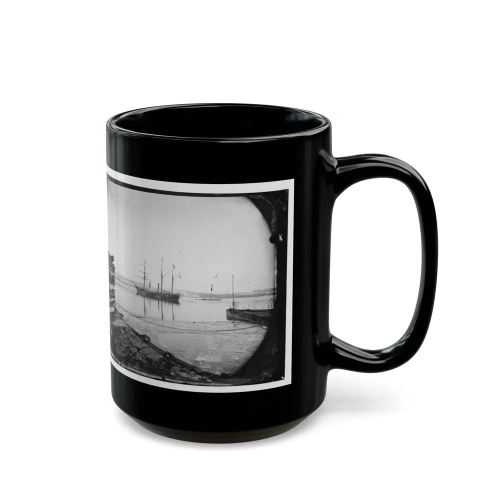 Washington, District Of Columbia. Brazilian Steamer (U.S. Civil War) Black Coffee Mug-Go Mug Yourself