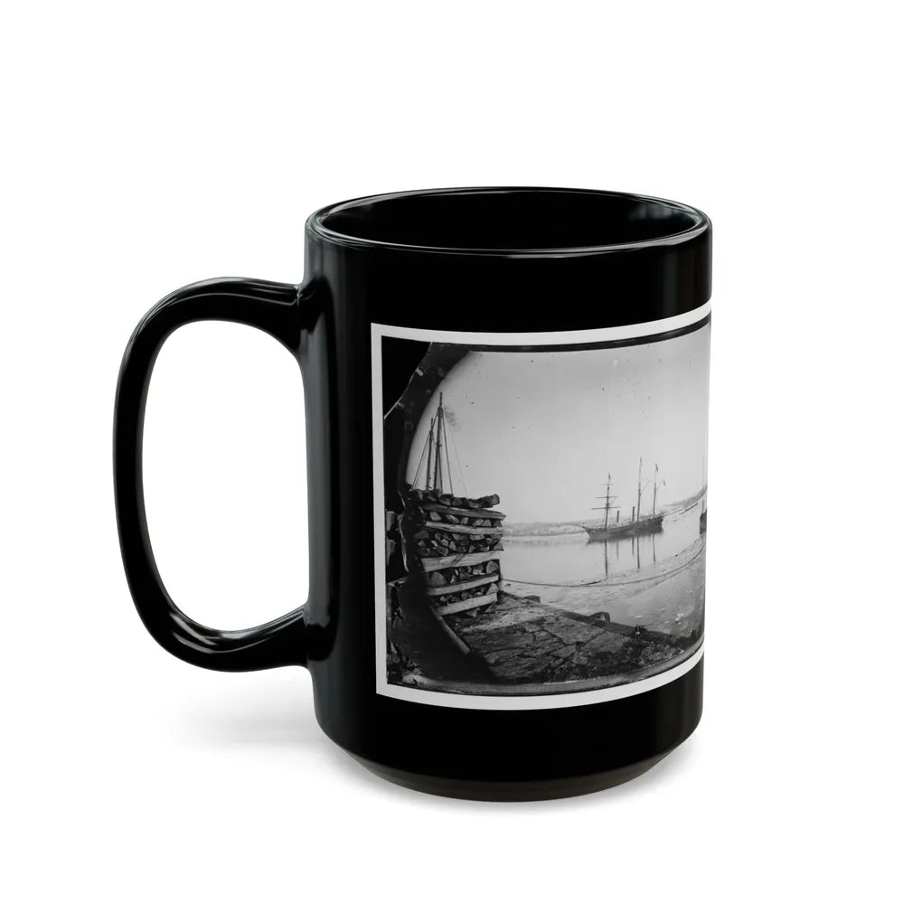 Washington, District Of Columbia. Brazilian Steamer (U.S. Civil War) Black Coffee Mug-Go Mug Yourself