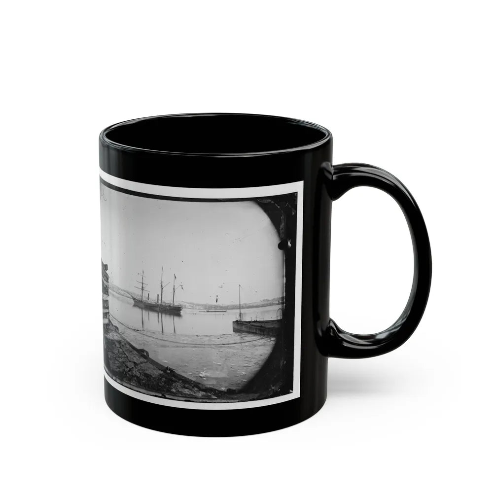 Washington, District Of Columbia. Brazilian Steamer (U.S. Civil War) Black Coffee Mug-Go Mug Yourself