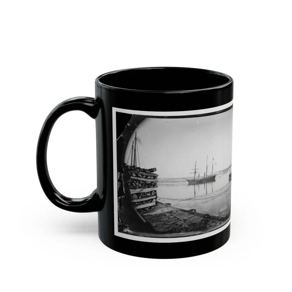 Washington, District Of Columbia. Brazilian Steamer (U.S. Civil War) Black Coffee Mug-Go Mug Yourself