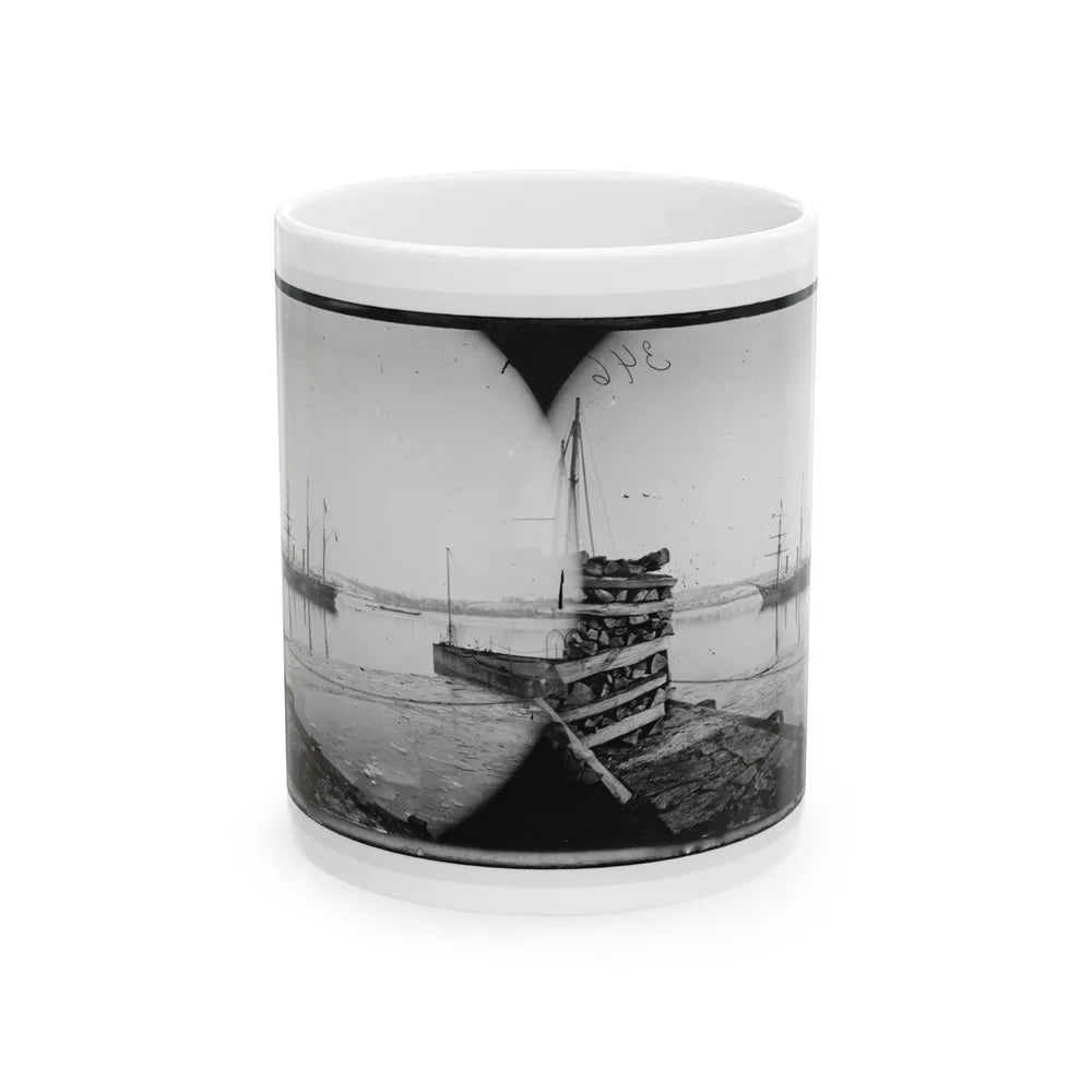 Washington, District Of Columbia. Brazilian Steamer (U.S. Civil War) White Coffee Mug-11oz-Go Mug Yourself