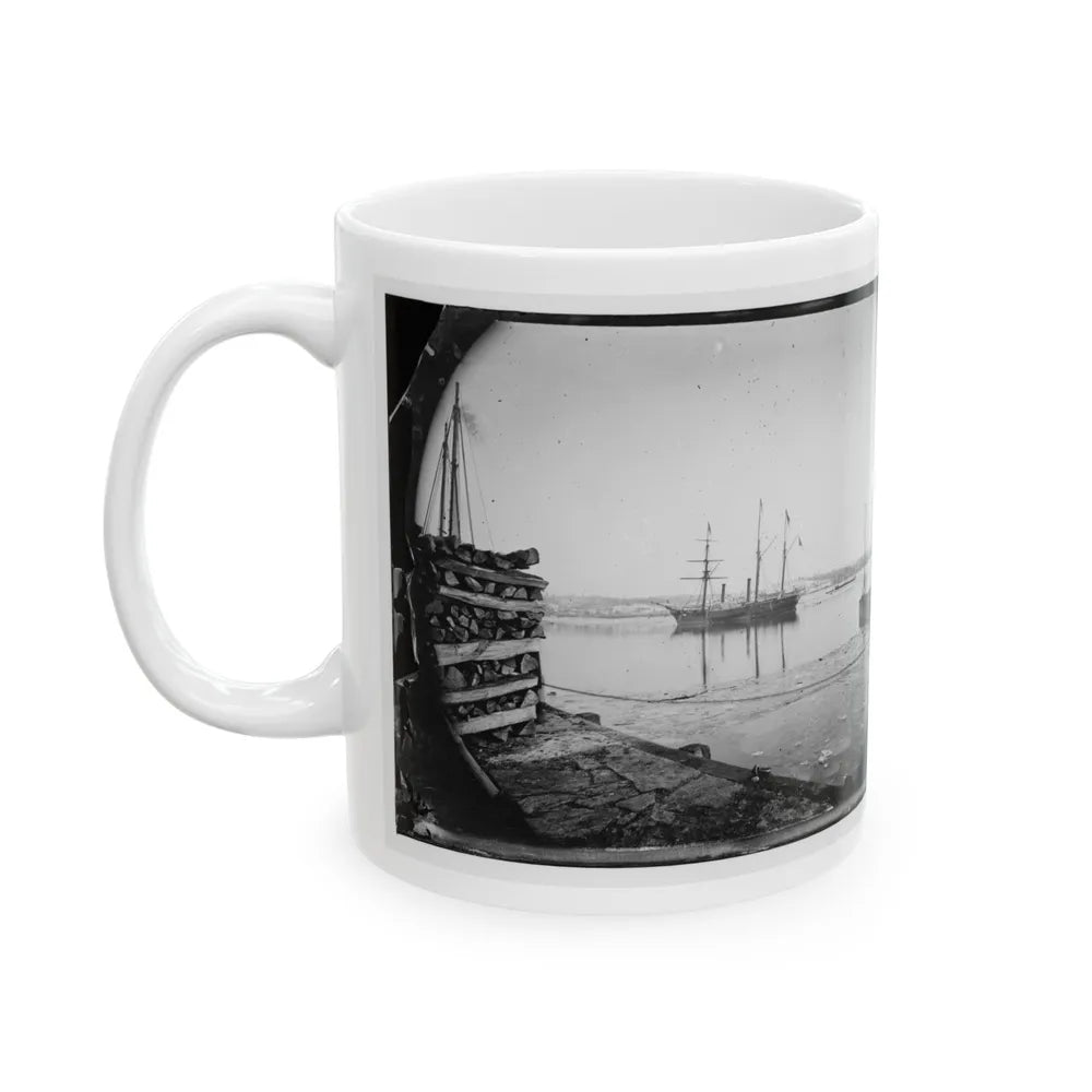 Washington, District Of Columbia. Brazilian Steamer (U.S. Civil War) White Coffee Mug-Go Mug Yourself