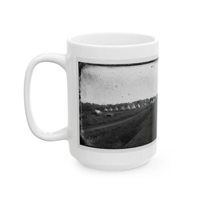 Washington, District Of Columbia. Camp Beside Fort Totten (U.S. Civil War) White Coffee Mug-Go Mug Yourself