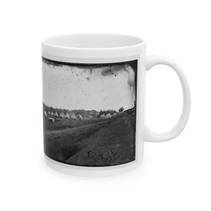 Washington, District Of Columbia. Camp Beside Fort Totten (U.S. Civil War) White Coffee Mug-Go Mug Yourself