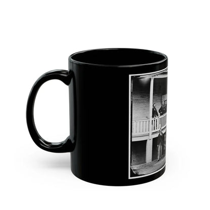 Washington, District Of Columbia. Capt. D.G. Thomas, M.S.K. (U.S. Civil War) Black Coffee Mug-Go Mug Yourself
