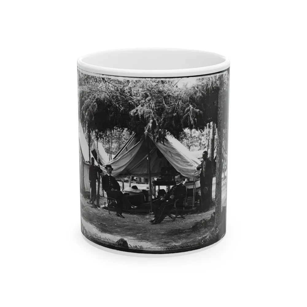 Washington, District Of Columbia. Captain Paul Of Gen. Andrew A. Humphrey's Staff (U.S. Civil War) White Coffee Mug-11oz-Go Mug Yourself