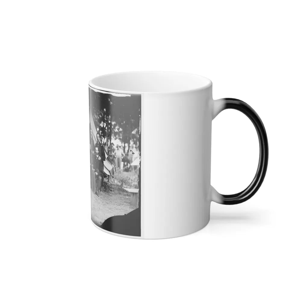 Washington, District of Columbia. Gen. Jefferson C. Davis and Staff (U.S. Civil War) Color Changing Coffee Mug 11oz-Go Mug Yourself