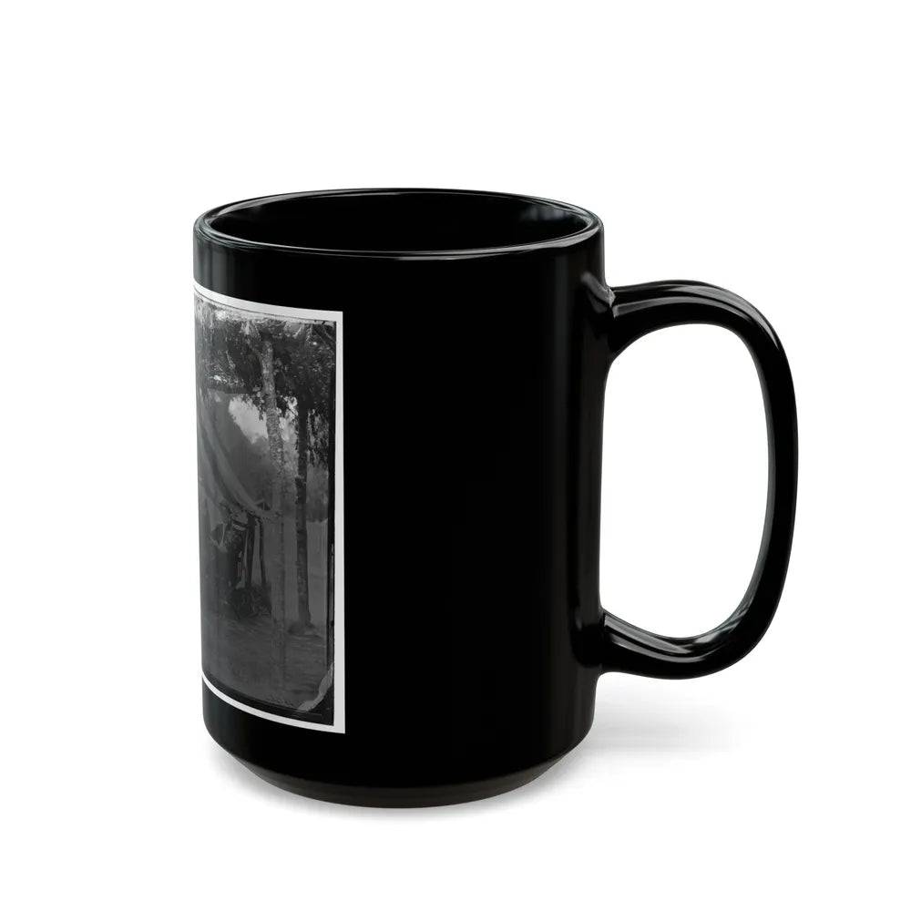 Washington, District Of Columbia. Two Officers Of Gen. Andrew A. Humpreys' Staff (U.S. Civil War) Black Coffee Mug-Go Mug Yourself