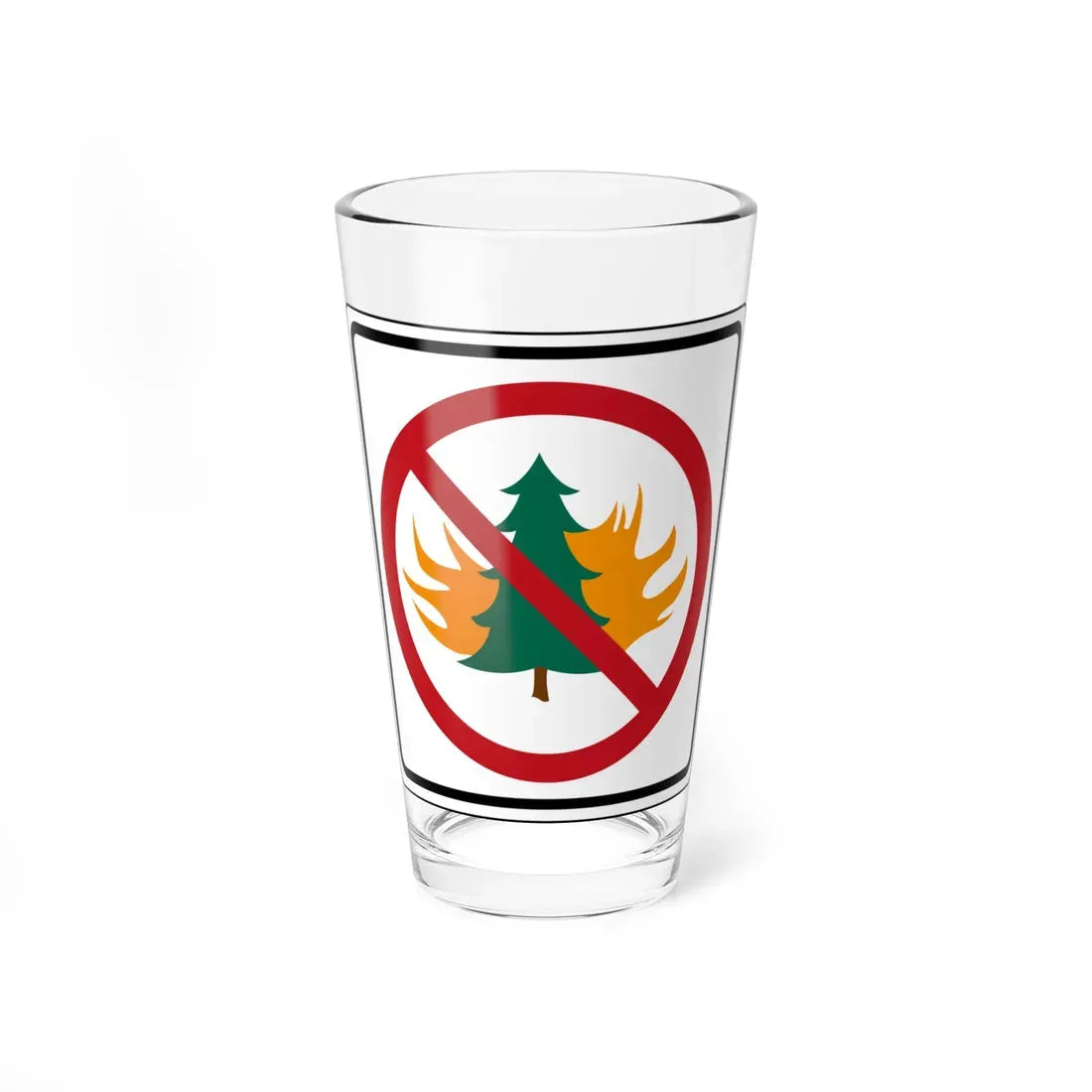 Washington I1-201 (Washington) (Road Sign) Pint Glass 16oz 16oz - Go Mug Yourself