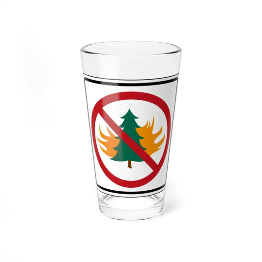 Washington I1-201 (Washington) (Road Sign) Pint Glass 16oz 16oz - Go Mug Yourself