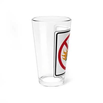 Washington I1-201 (Washington) (Road Sign) Pint Glass 16oz - Go Mug Yourself