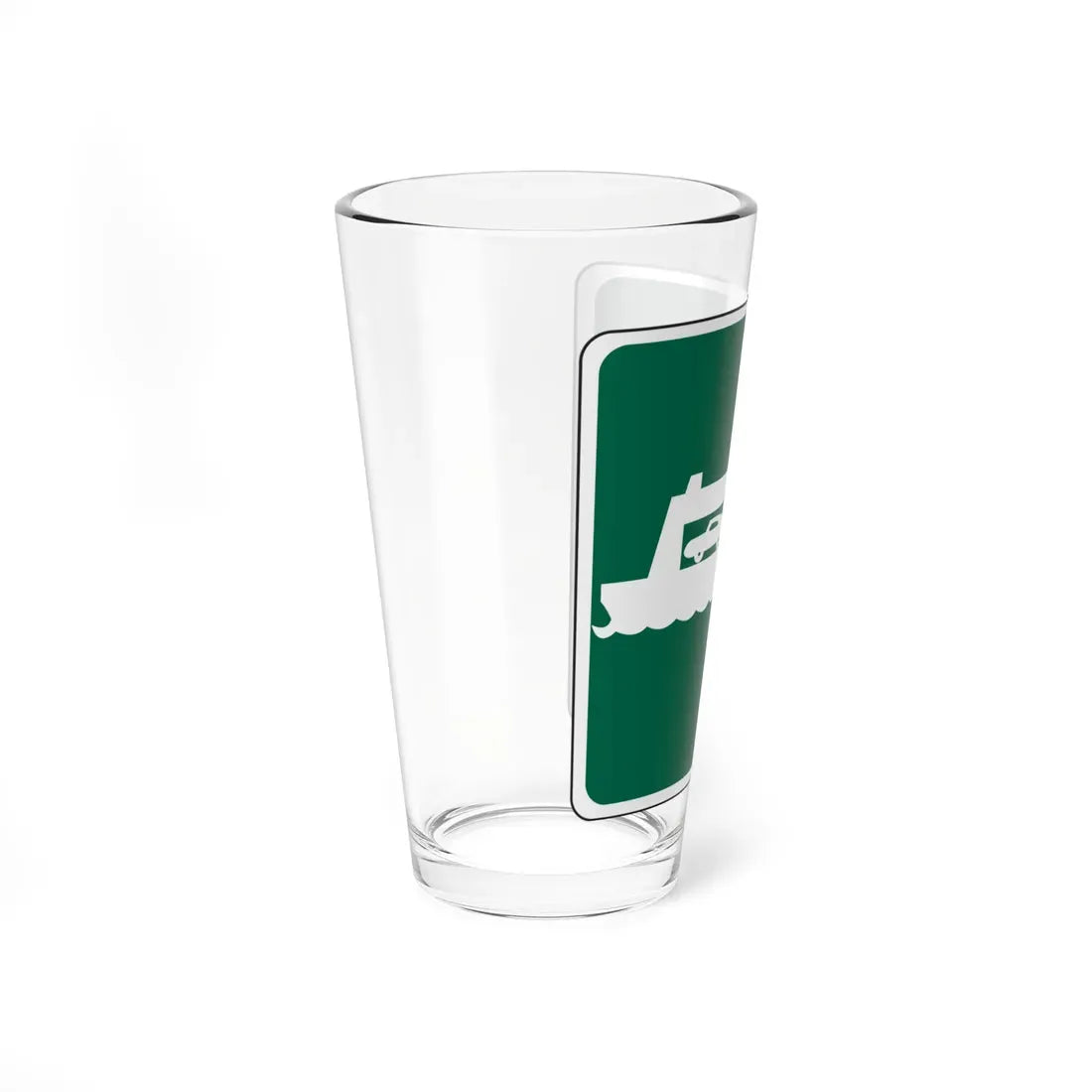 Washington I5-801 (Washington) (Road Sign) Pint Glass 16oz - Go Mug Yourself