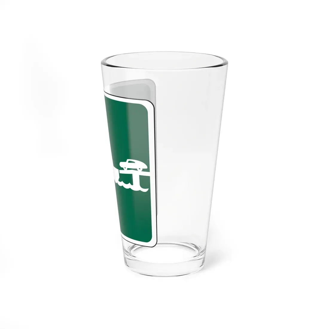 Washington I5-801 (Washington) (Road Sign) Pint Glass 16oz - Go Mug Yourself