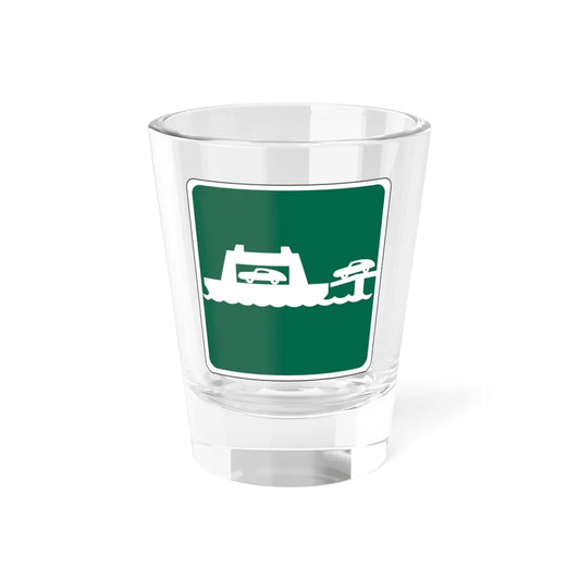 Washington I5-801 (Washington) (Road Sign) Shot Glass 1.5oz 1.5oz - Go Mug Yourself