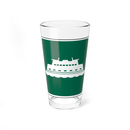 Washington I5-801a (Washington) (Road Sign) Pint Glass 16oz 16oz - Go Mug Yourself