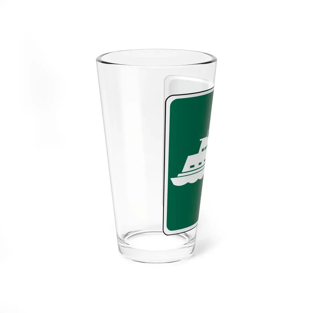 Washington I5-801a (Washington) (Road Sign) Pint Glass 16oz - Go Mug Yourself