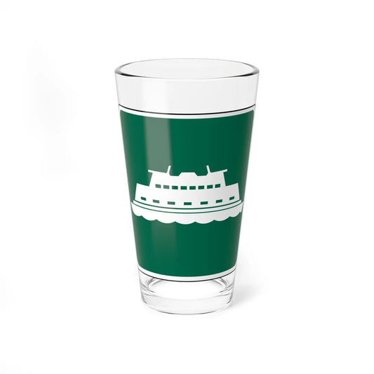 Washington I5-801a (Washington) (Road Sign) Pint Glss 16oz 16oz - Go Mug Yourself