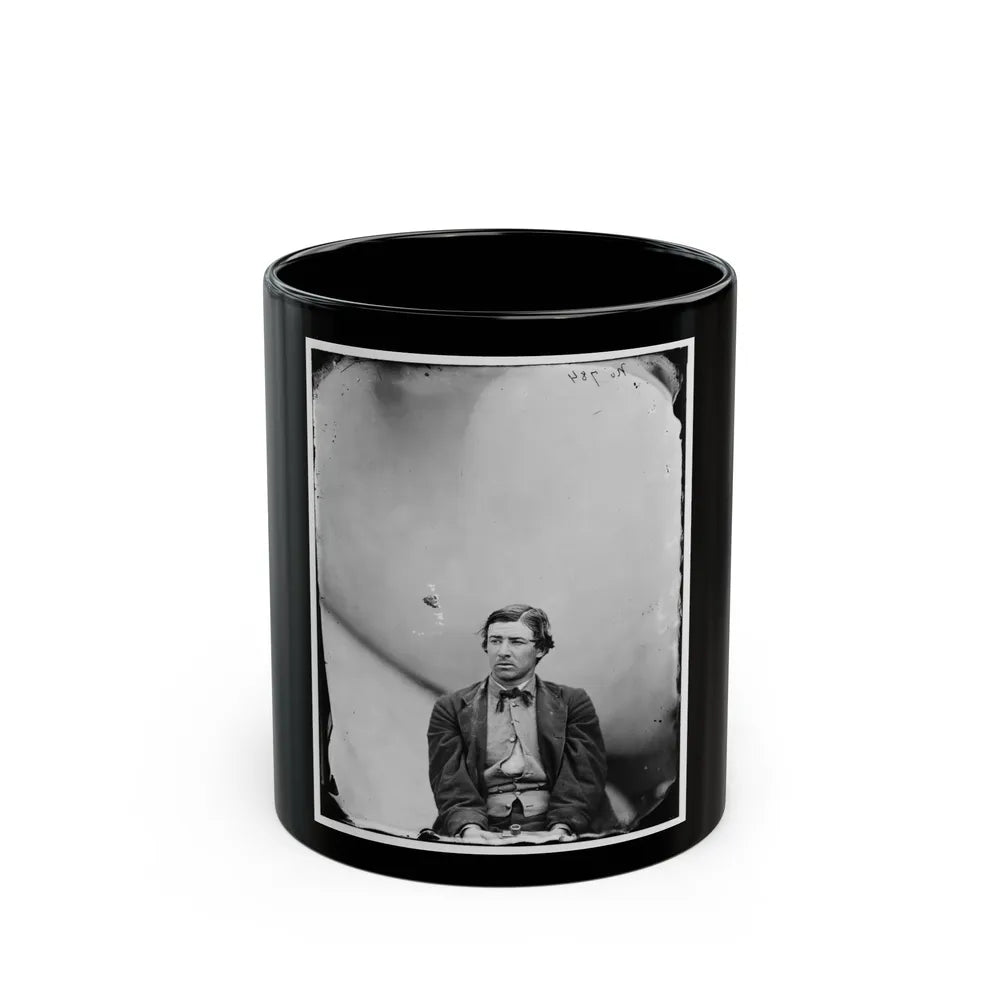 Washington Navy Yard, D.C. David E. Herold, A Conspirator (U.S. Civil War) Black Coffee Mug-11oz-Go Mug Yourself