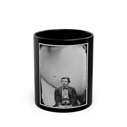 Washington Navy Yard, D.C. David E. Herold, A Conspirator (U.S. Civil War) Black Coffee Mug-11oz-Go Mug Yourself