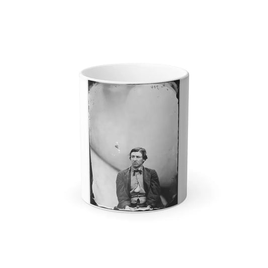 Washington Navy Yard, D.C. David E. Herold, a Conspirator (U.S. Civil War) Color Changing Coffee Mug 11oz-11oz-Go Mug Yourself