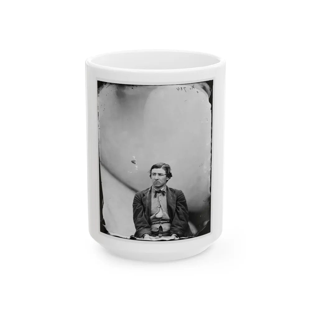 Washington Navy Yard, D.C. David E. Herold, A Conspirator (U.S. Civil War) White Coffee Mug-15oz-Go Mug Yourself