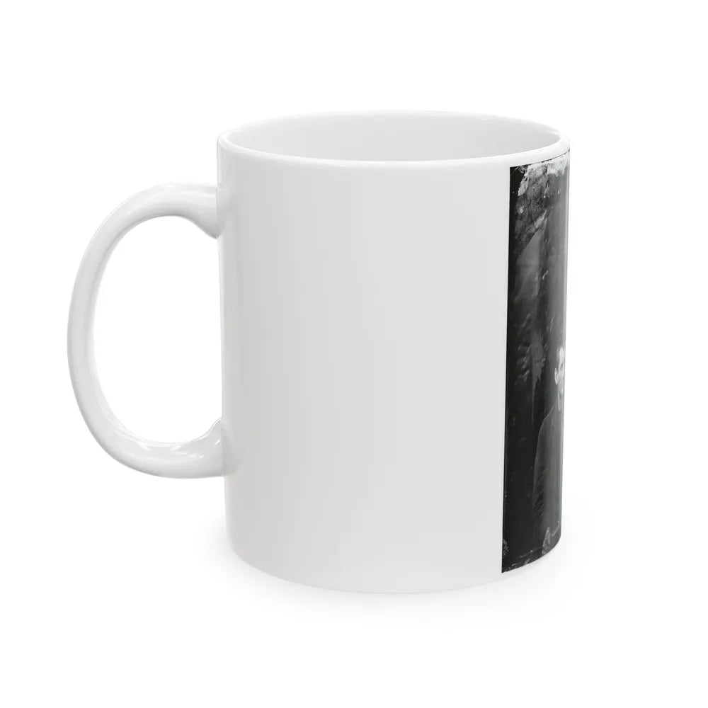 Washington Navy Yard, D.C. Edman Spangler, A Conspirator, Manacled (U.S. Civil War) White Coffee Mug-Go Mug Yourself