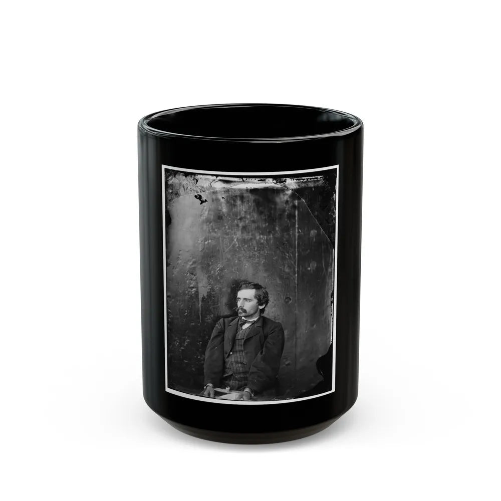 Washington Navy Yard, D.C. Michael O'laughlin, A Conspirator, Manacled (U.S. Civil War) Black Coffee Mug-15oz-Go Mug Yourself